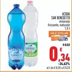 San Benedetto - Acqua
