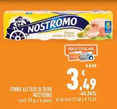 Nostromo - Tonno All'Olio Di Oliva