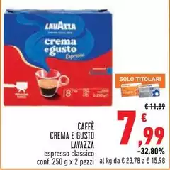 Lavazza - Caffe Crema E Gusto
