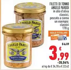 Angelo parodi - Filetti Di Tonno