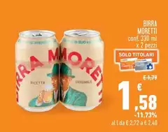 Moretti - Birra