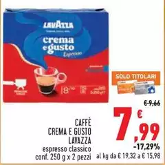 Lavazza - Caffe Crema E Gusto