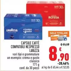 Lavazza - Capsule Caffè Compatibili Nespresso