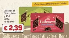 Galbusera - Cracker Al Cioccolato