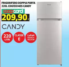Candy - Frigorifero Doppia Porta Cdg15514es
