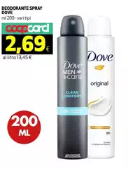 Dove - Deodorante Spray