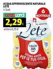 Lete - Acqua Effervescente Naturale