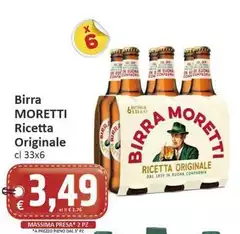 Moretti - Birra Ricetta Originale