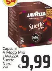 Lavazza - Capsule A Modo Mio Suerte Nero