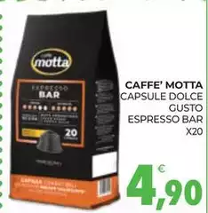 Caffè motta - Capsule Dolce Gusto Espresso Bar