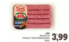 Aia - Salsicce Pollo/Tacchino/Suino
