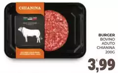 Burger Bovino Adulto