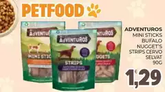 Mini Sticks Bufalo Nugget's Strips Cervo Selvat