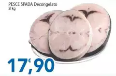 Pesce Spada Decongelato
