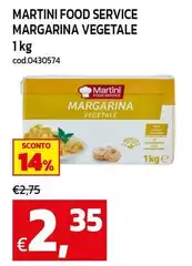 Martini alimentare - Margarina Vegetale
