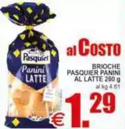 Pasquier - Brioche Panini Al Latte