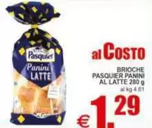 Pasquier - Brioche Panini Al Latte