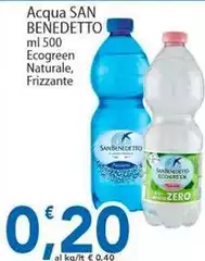 San Benedetto - Acqua