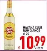 Havana club - Havana Rum 3 Anos