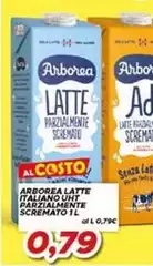 Arborea - Latte Italiano Uht Parzialmente Scremato