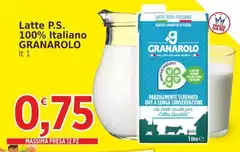 Granarolo - Latte P.S. 100% Italiano