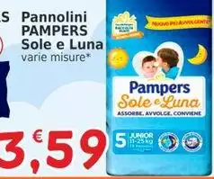 Pampers - Pannolini Sole E Luna