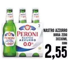 Peroni - Nastro Azzurro Birra Zero