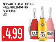 Santero 958 - Spumante Extra Dry Pop Art