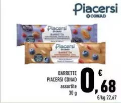 Conad - Barrette Piacersi