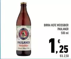 Paulaner - Birra Hefe Weissbier