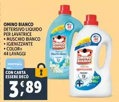 Omino Bianco - Detersivo Liquido Per Lavatrice