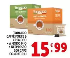 Toraldo - Caffè Forte & Cremoso