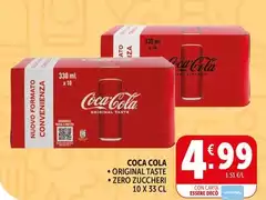 Coca Cola - Original Taste/ Zero Zuccheri