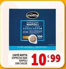 Motta - Caffè Espresso Bar Napoli 100 Cialde