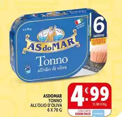 Asdomar - Tonno All'Olio D'Oliva