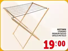 Mottinox Stendino Premium Fagio Griglia Metallo