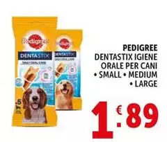 Pedigree - Dentastix Igiene Orale Per Cani Small/ Medium/ Large