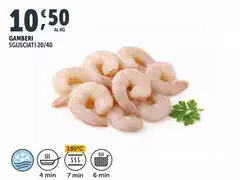 Gamberi Sgusciati 20/40