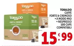 Toraldo - Caffè Forte & Cremoso