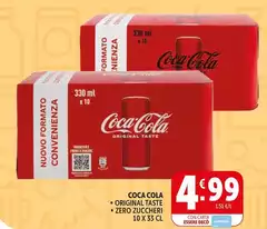 Coca Cola - Original Taste/ Zero Zuccheri
