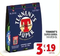 Tennent's - Super Birra