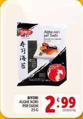 Alghe Nori Per Sushi