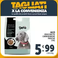 Deco - Crocchette Carni Bianche Fresche