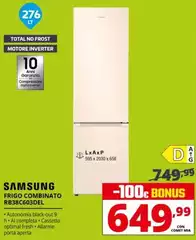 Samsung - Frigo Combinato RB38C603DEL 