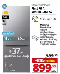 Samsung - Frigo Combinato First 75 Al RB50DG602ES9