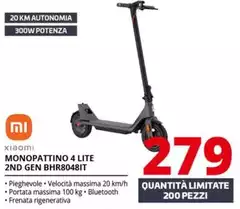 Xiaomi - Monopattino 4 Lite 2nd Gen BHR8048IT
