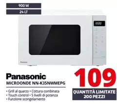 Panasonic - Microonde NN-K35NWMEPG