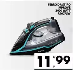 Improve - Ferro Da Stiro  2000 Watt Fs607sw