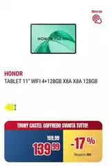 Honor - Tablet 11" Wifi 4+128gb X8a X8a 128gb