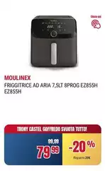 Moulinex - Friggitrice Ad Aria,5lt 8Prog EZ855H